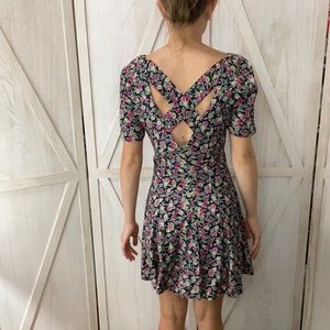 90s vintage grunge floral dress by Rampage